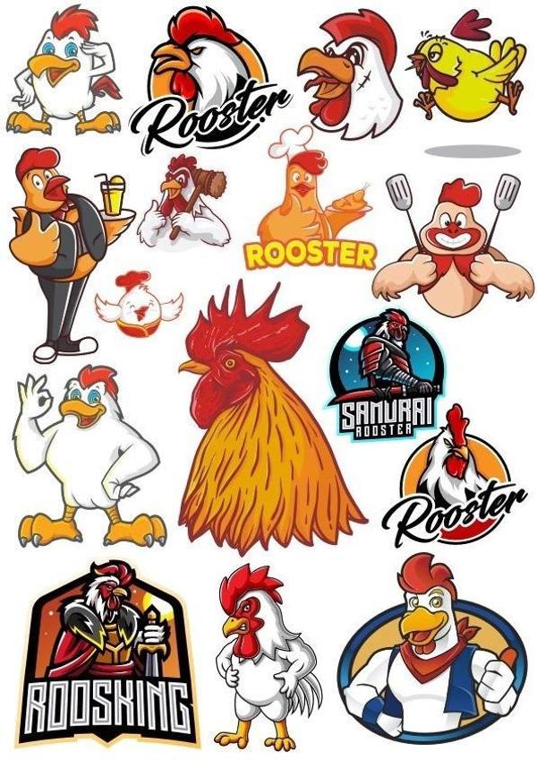 Horoz Sticker Set-15 15 Parça Telefon, Tablet, Defter, Laptop Sticker - Image 1