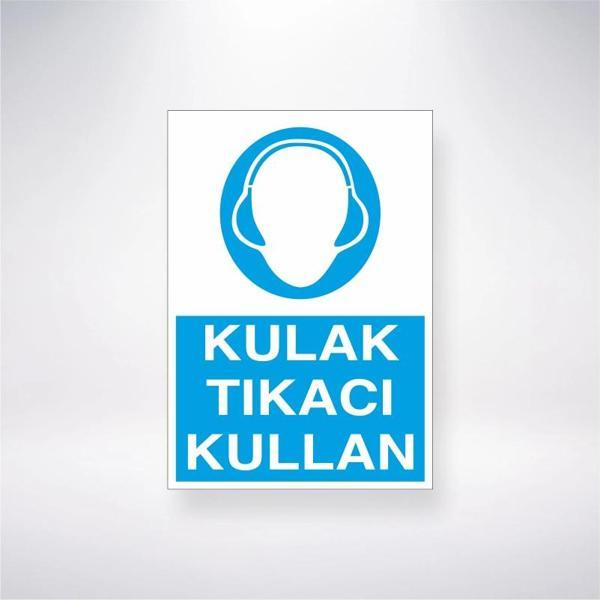 Kulak Tıkacı Kullan Sticker 20X28 Cm - Image 1