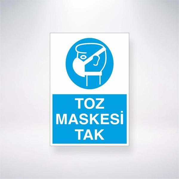 Toz Maskesi Tak Sticker 20X28 Cm - Image 1