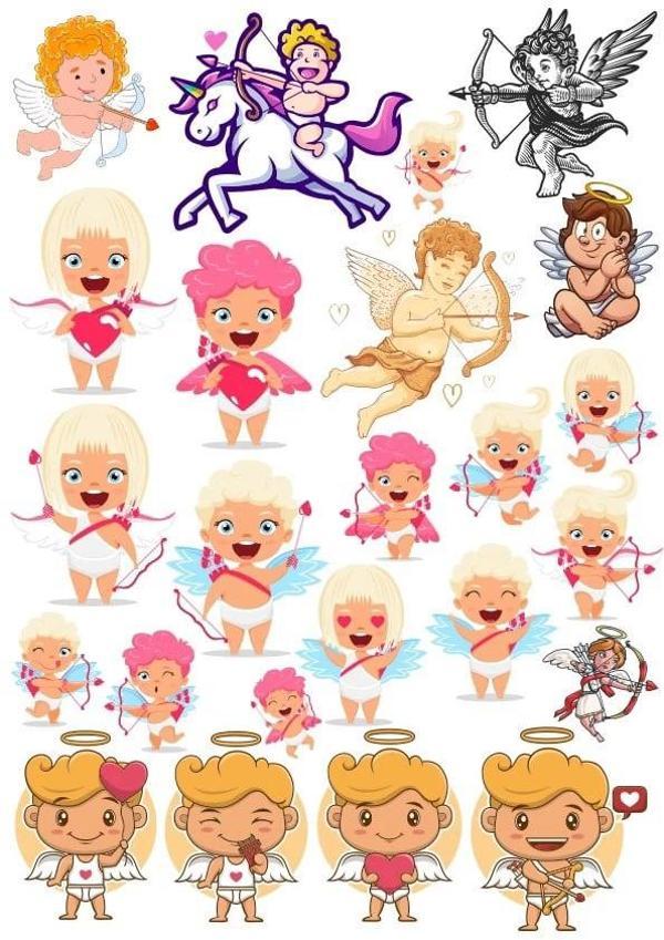 Eros Sticker Set 6 20 Parça Telefon, Tablet, Defter, Laptop Sticker - Image 1