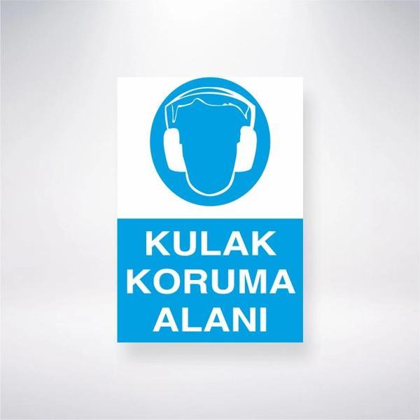 Kulak Koruma Alanı Sticker 20X28 Cm - Image 1