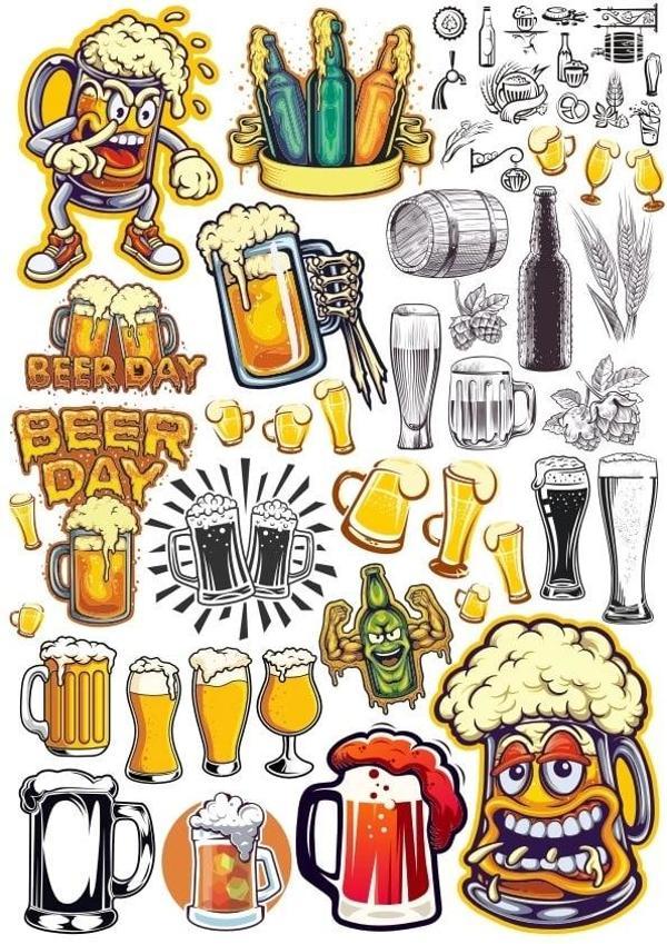 Sticker Set 3 20 Parça Telefon, Tablet, Defter, Laptop Sticker - Image 1