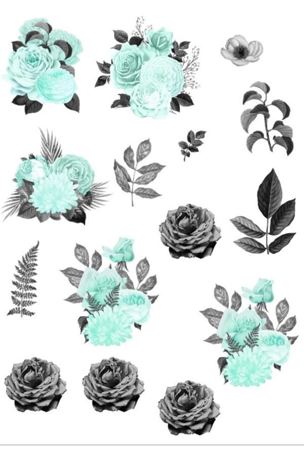 Mavi Güller Sticker Set 2 - Image 1