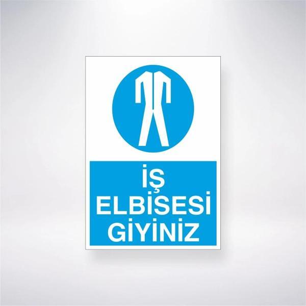İş Elbisesi Giyiniz Sticker 20X28 Cm - Image 1