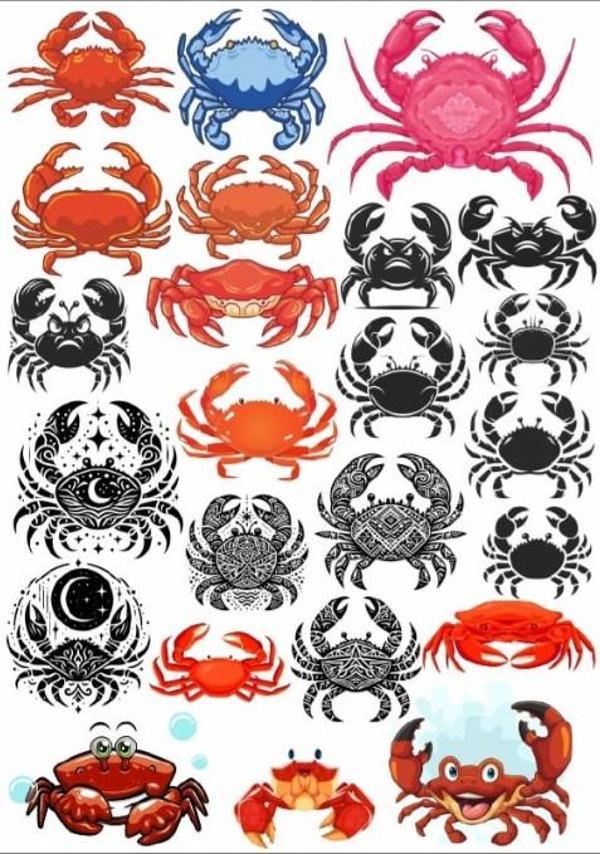 Yengeç Sticker Set - Image 1