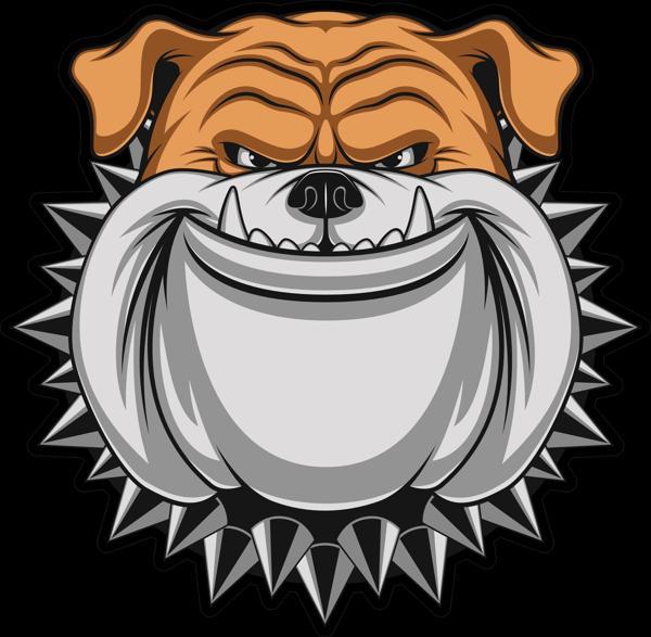 köpek sticker 10x10 cmRenkli Sticker - Image 1