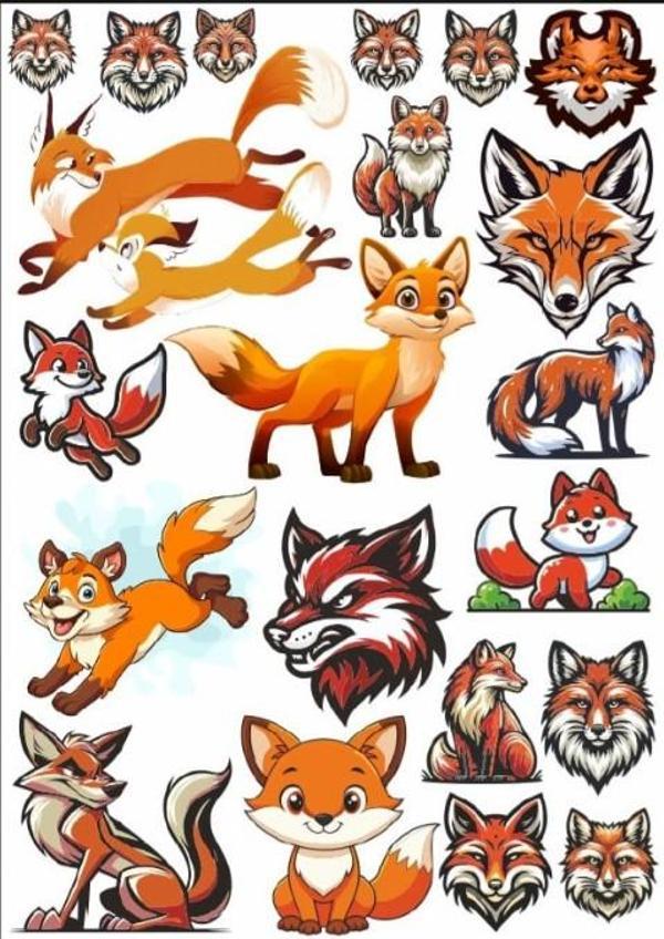 Tilki Sticker Set - Image 1