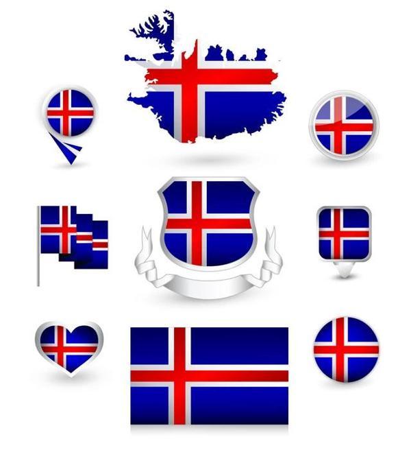İzlanda Sticker Set - Image 1