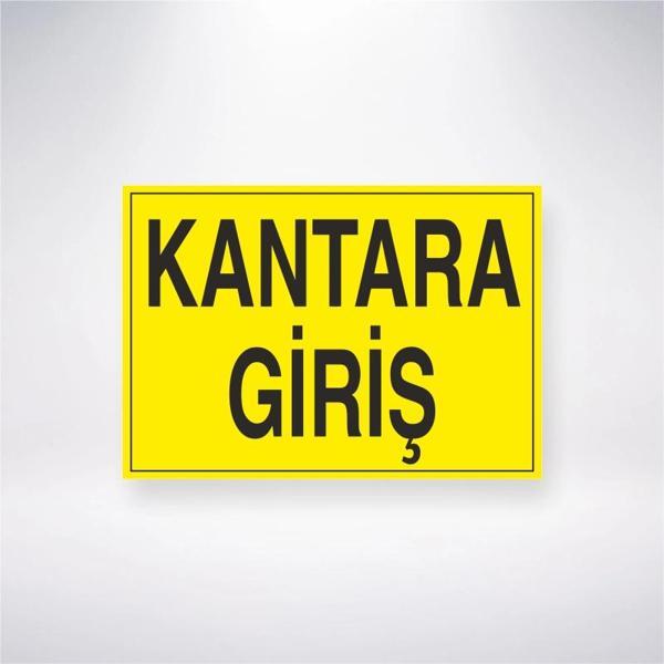 Kantara Giriş Sticker 20X28 Cm - Image 1