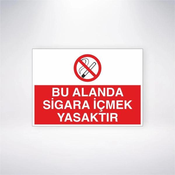 Bu Alanda Sigara İçmek Yasaktır Sticker 20X28 Cm - Image 1