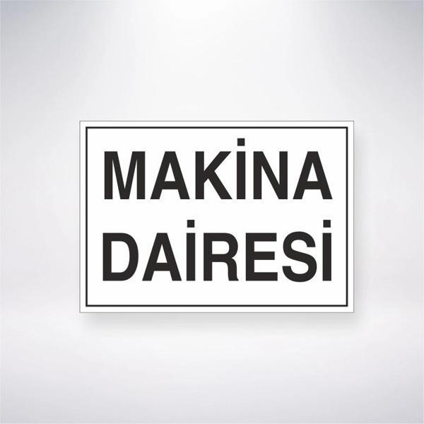 Makine Dairesi Sticker 20X28 Cm - Image 1