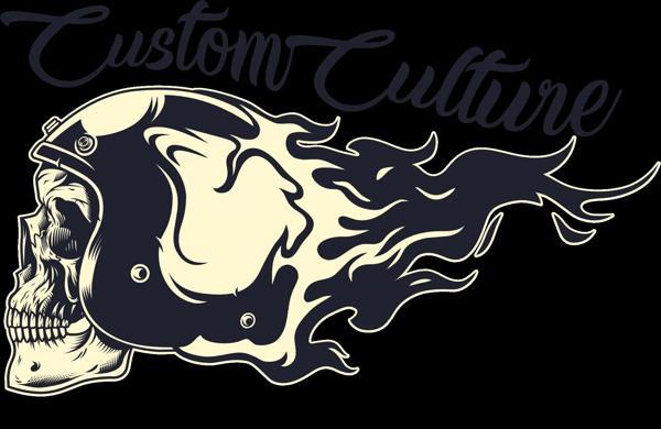 Alevli Kuruakafa Sticker 10x10 cmRenkli Sticker - Image 1