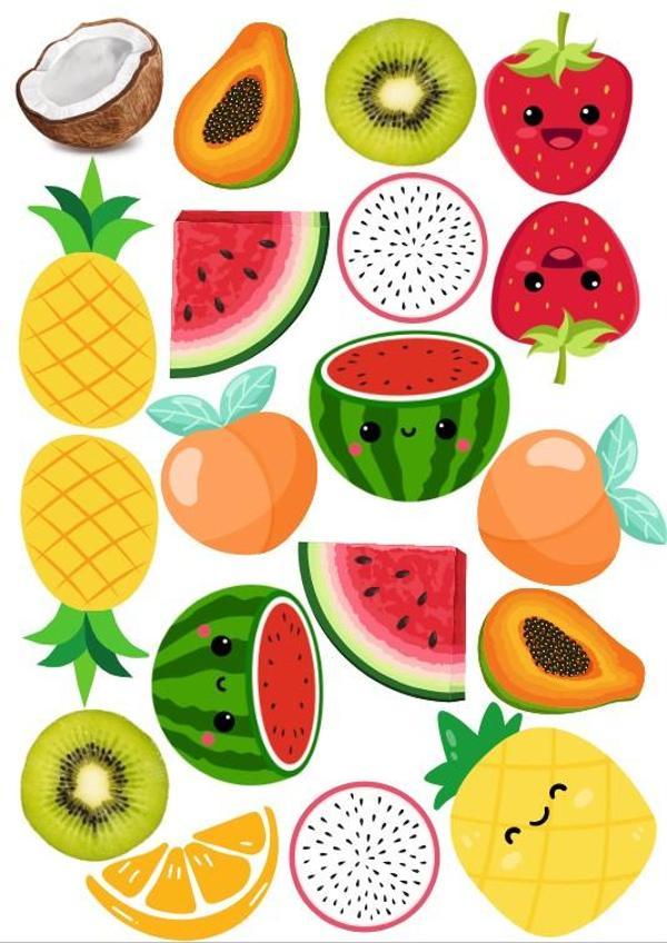 Meyveler Sticker SEt - Image 1