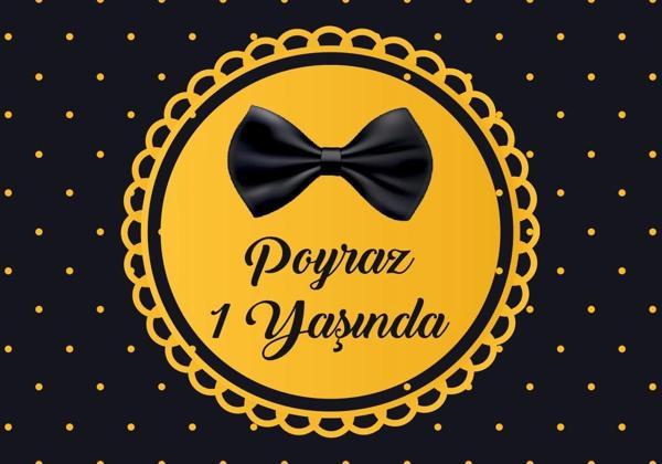 Papyon Temalı Doğum Günü Afişi 70X100 cm - Image 1