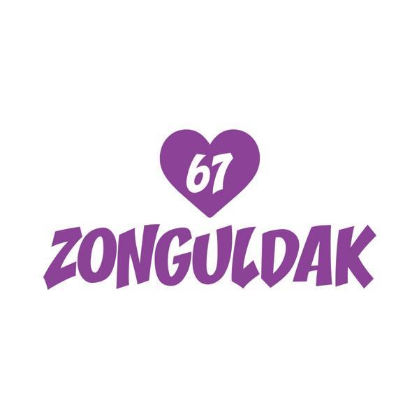 Kalpli 67 Zonguldak Araba Sticker 17x17 Cm Mor - Image 1