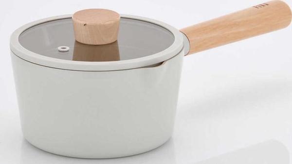 Neoflam Fika Alüminyum Döküm Süt Tavası Cam Kapaklı 16 cm - D-NEOF216 - Image 1