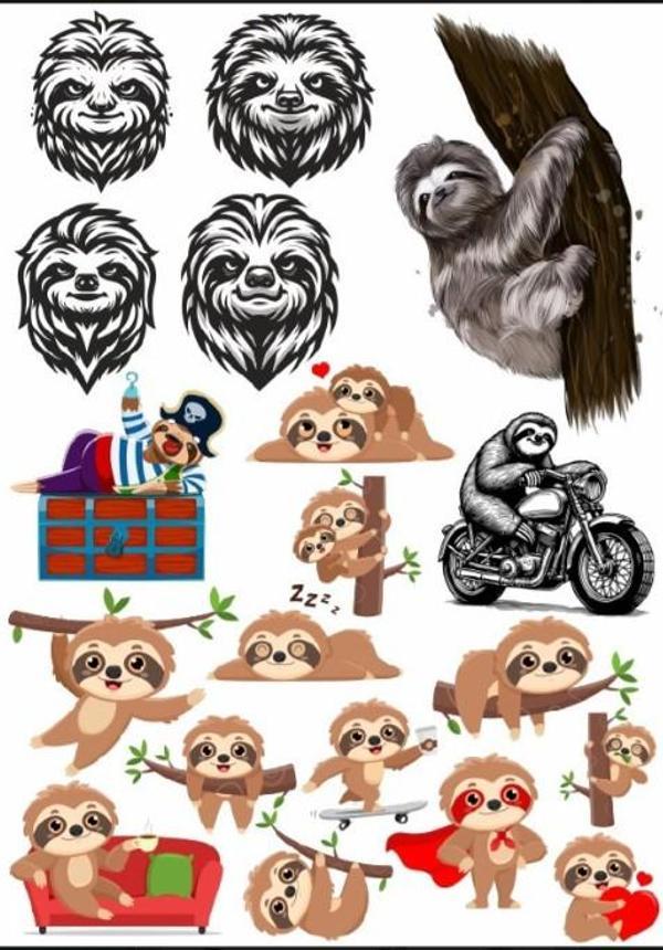 Tembel Hahyvan Sticker SEt - Image 1