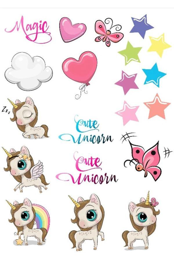 Unicorn Sticker Set - Image 1