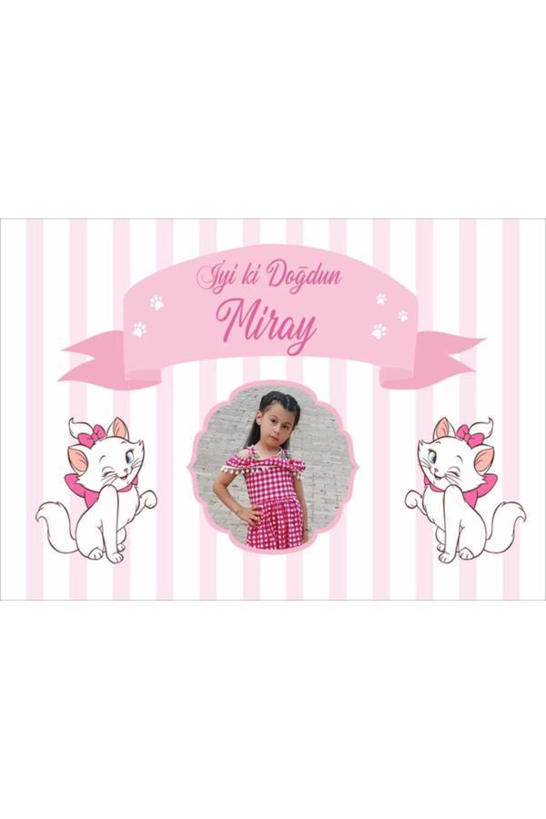 Kediler Doğum Günü Afişi 35X50 cm - Image 1
