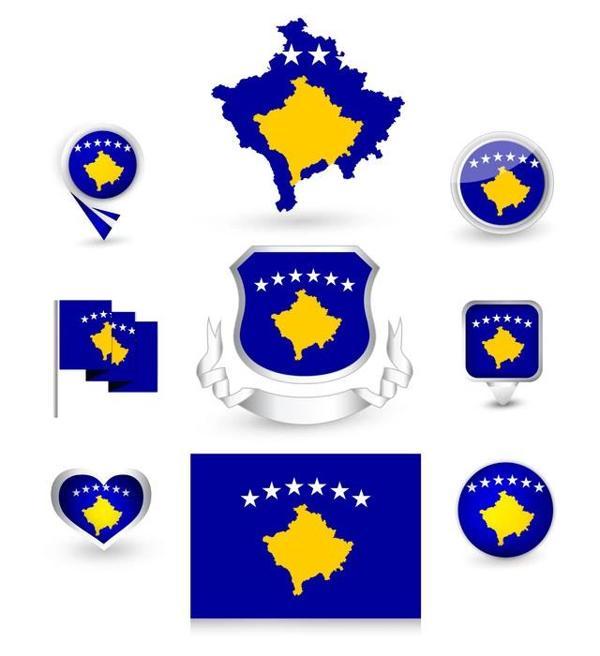 Kosova Sticker Set - Image 1