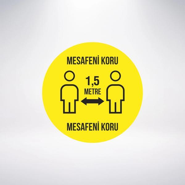 Mesafeni Koru Sticker 20X28 Cm - Image 1