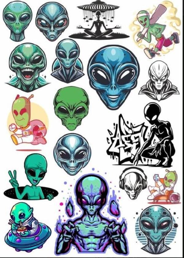 Uzay Sticker Set - Image 1