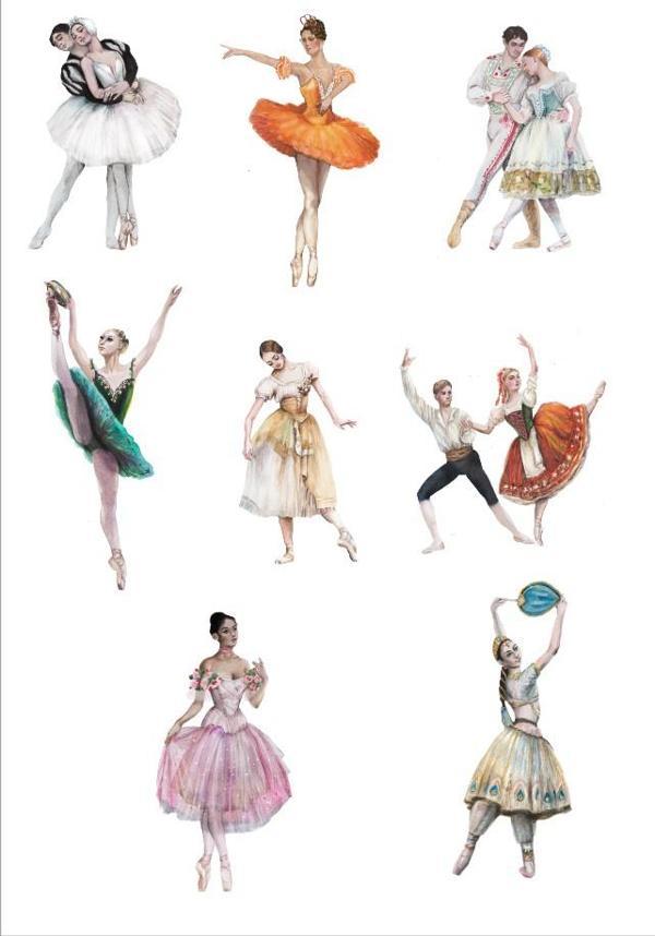 Balerin Sticker Set - Image 1