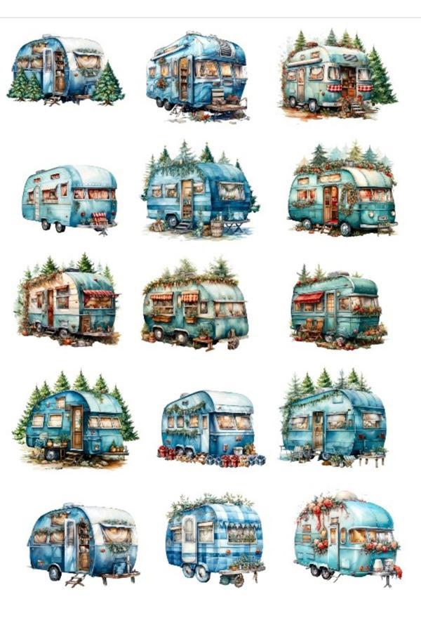 Karavan Sticker Set - Image 1