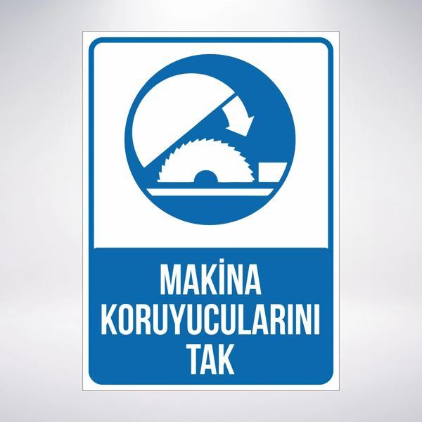 makine koruyucularını tak Sticker 20X28 Cm - Image 1