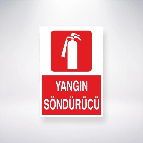Yangın Söndürücü Sticker 20X28 Cm - Image 1