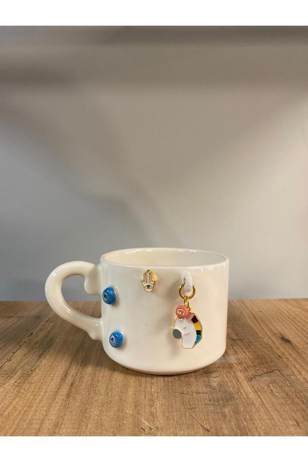 Hly Ceramics Unicorn Charmlı Kupa - Image 1
