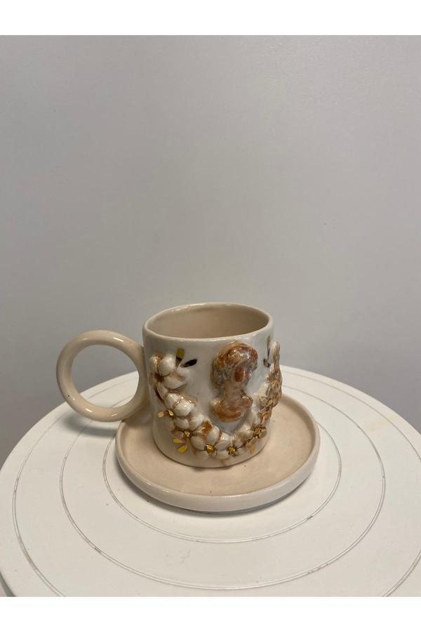 Hly Ceramics Ancient İkili Fincan Takımı - Image 1