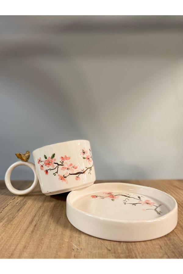 Hly Ceramics Japon Çiçeği Fincan - Image 1