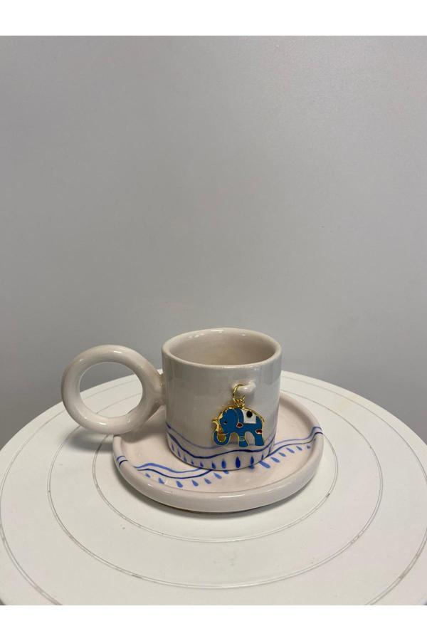 Hly Ceramics Fil Charm İkili Fincan Takımı - Image 1