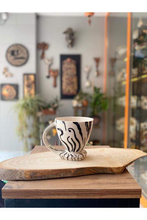 Hly Ceramics Zebra Kupa - Image 1