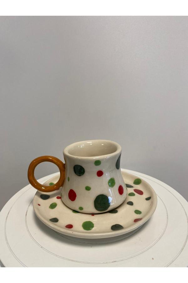 Hly Ceramics Yeşil İkili Fincan Takımı - Image 1