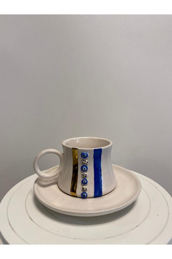 Hly Ceramics Nazar İkili Fincan Takımı - Image 1