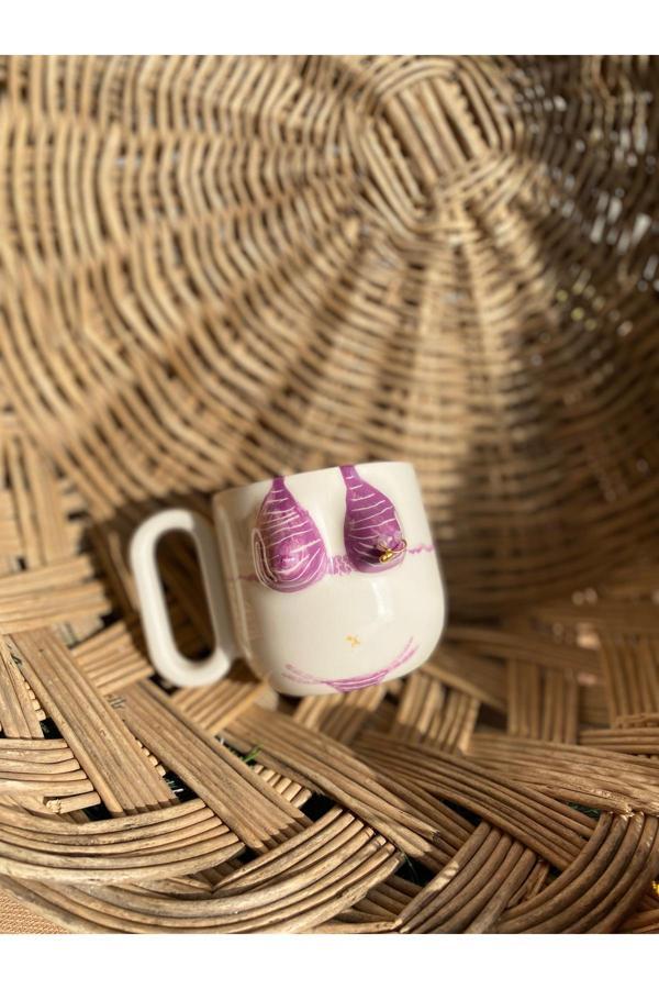 Hly Ceramics Purple Bikini Kupa - Image 1