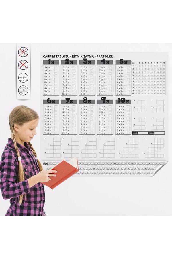 Cengo Statik Kağıt Çarpım Tablosu - Image 1