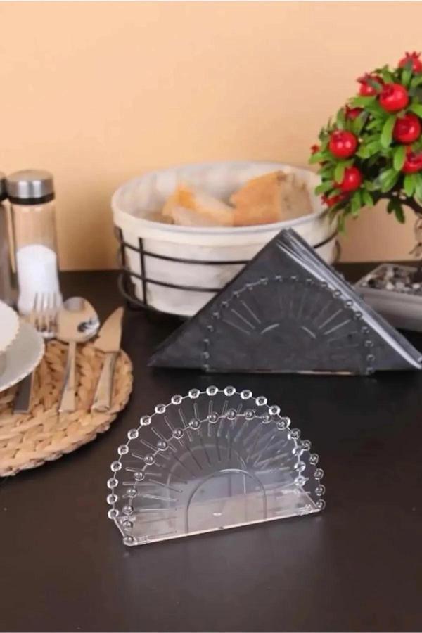 Online Kapında Lüks Kristal Boncuklu Servis Peçetelik Sunumluk Mutfak Servis Sunum Takımı - Image 1