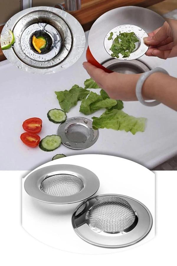Online Kapında Lüks Paslanmaz Çelik Lavabo Süzgeci Evye 7,5 Cm - Image 1