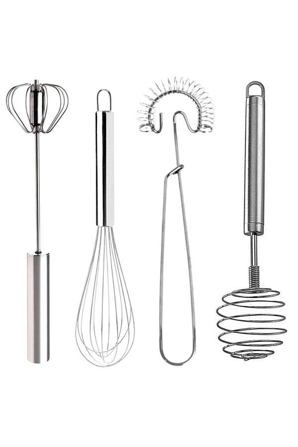 Online Kapında Çelik Lüks  Çırpıcı Set Otomatik Çırpıcı,Tel Çırpıcı,Yumurta Çırpıcısı,Yaylı Çırpıcı - Image 1
