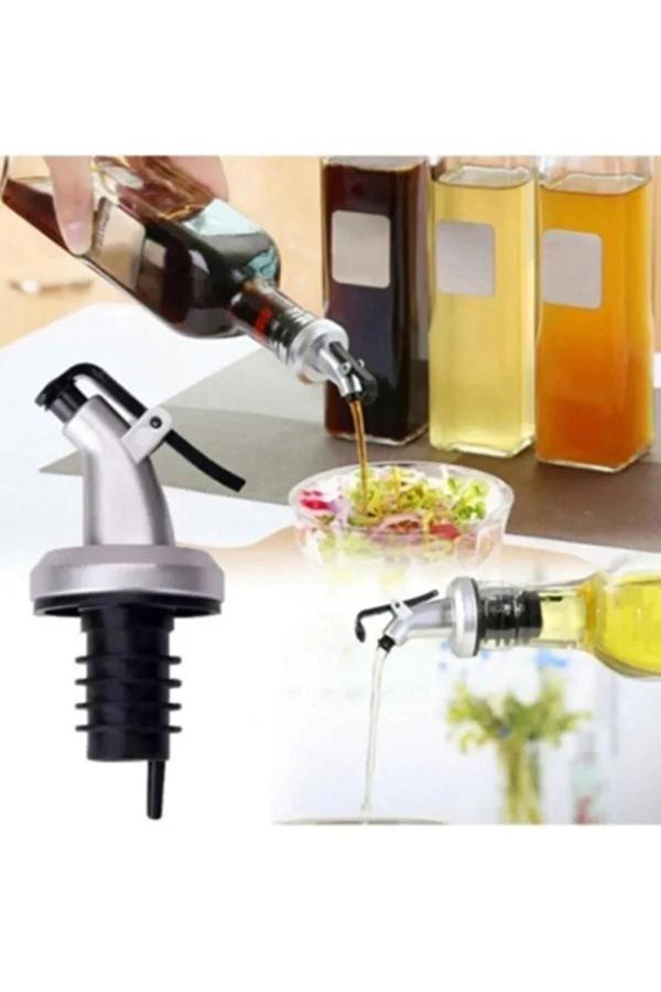 Fethiye Toptan 2 Adet Plastik Şişe Ucu Servis Aparatı Yağdanlık Tıpa Tapa Mantar Bar Restaurant Otel İçin Şişe - Image 1