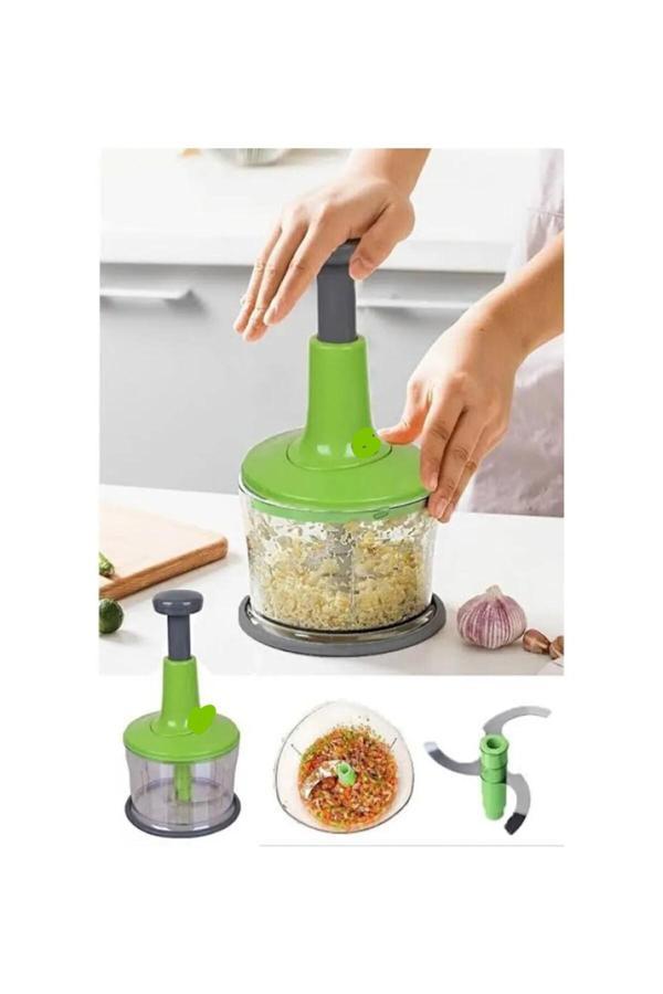 Online Kapında Xl Pratik El Robotu 1,5 Lyeni Nesildoğrayıcıbüyük El Rondosupratikrondo(Yeşil Renkli) - Image 1