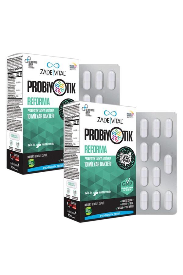 Zade Vital Probiyotik Reforma (2 Kutu) 60 Kapsül - Image 1