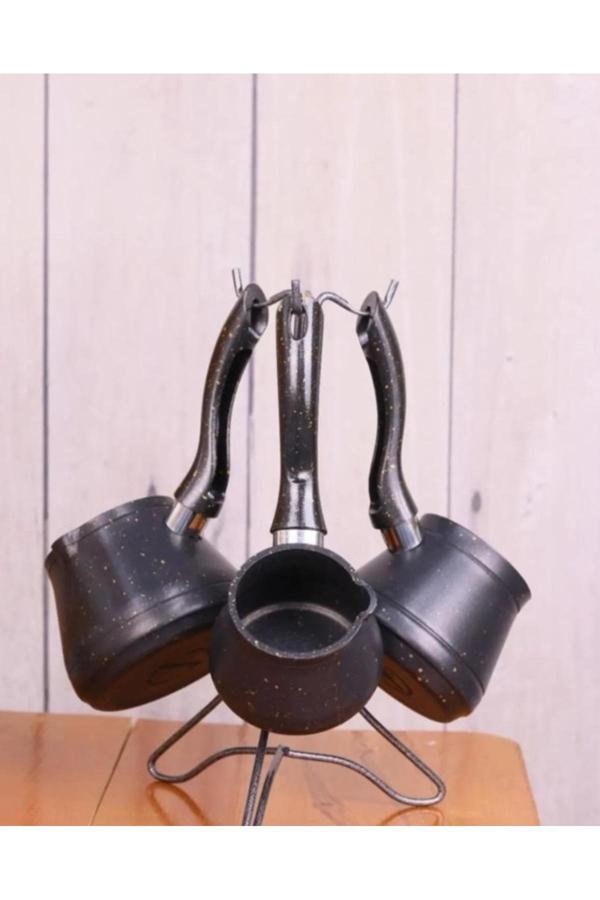 Online Kapında Granit 3 Lü Cezve Takımı - Image 1