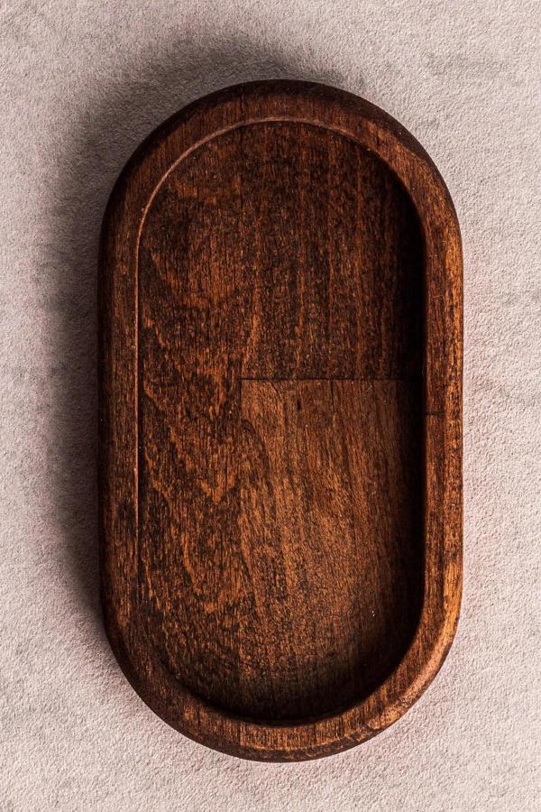 Online Kapında Çok Fonksiyonlu Ahşap Yağlık Altı / Sunumluk / Çerezlik / Anahtarlık - Image 1