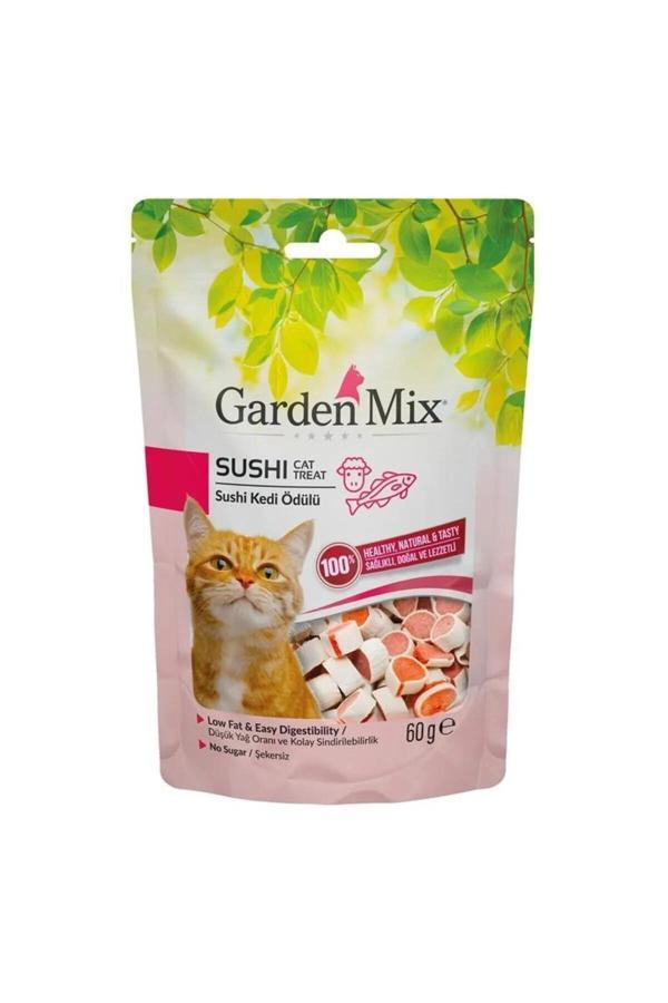 Online Kapında Kuzulu Sushi Düşük Yağlı Şekersiz Kedi Ödül Maması 60 Gr - Image 1