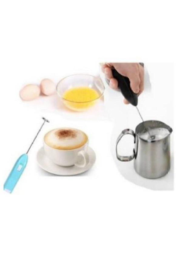 Axentia Mini Mikser Kahve Süt Köpürtücü Karıştırıcı Cappucino Mixer Pilli Çırpıcı - Image 1