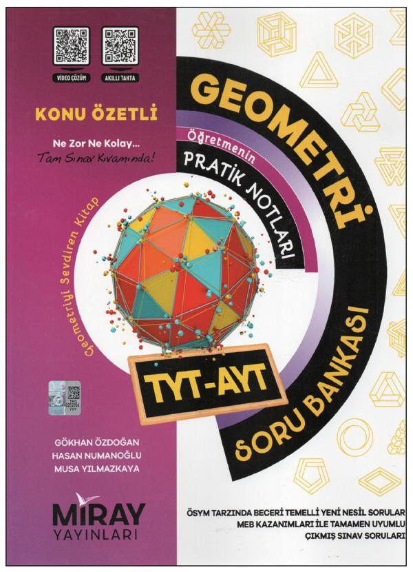 Miray Tyt-Ayt Geometri Soru Bankası - Miray Yayınları - Image 1
